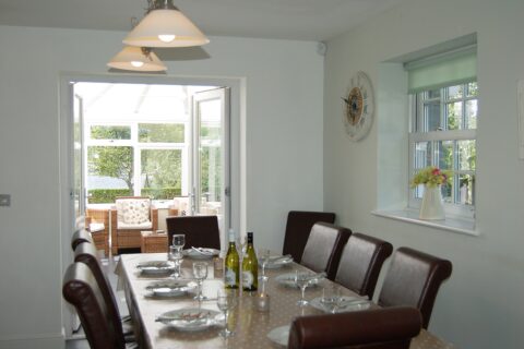 Glan Yr Afon Holiday Home with hot tub