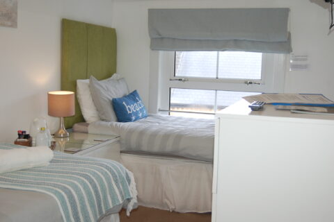 Room Seven with private shower-room Saint Cadfan’s Lodge